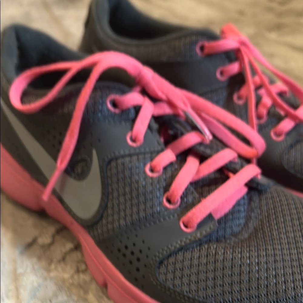 Nike Gray and Pink Sneakers